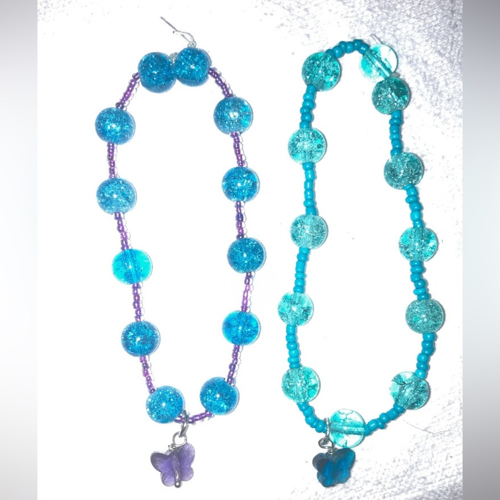 I handmade these bracelets